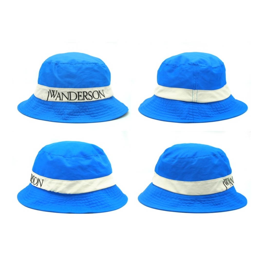 J.W.ANDERSON(ジェイダブリューアンダーソン)のジェイダブリューアンダーソン JWANDERSON ■ 【 BUCKET HAT WITH LOGO 592 20089005 】 ロゴ デザイン バケット ハット 32786 メンズの帽子(ハット)の商品写真