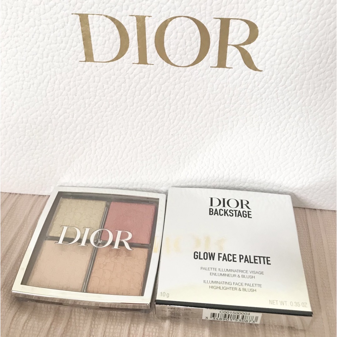 Christian Dior(クリスチャンディオール)の新品未使用　ディオールバックステージ　フェイスグロウパレット コスメ/美容のベースメイク/化粧品(アイシャドウ)の商品写真