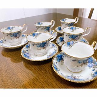 ロイヤルアルバート(ROYAL ALBERT)のロイヤルアルバート カップ&ソーサー6脚(グラス/カップ)