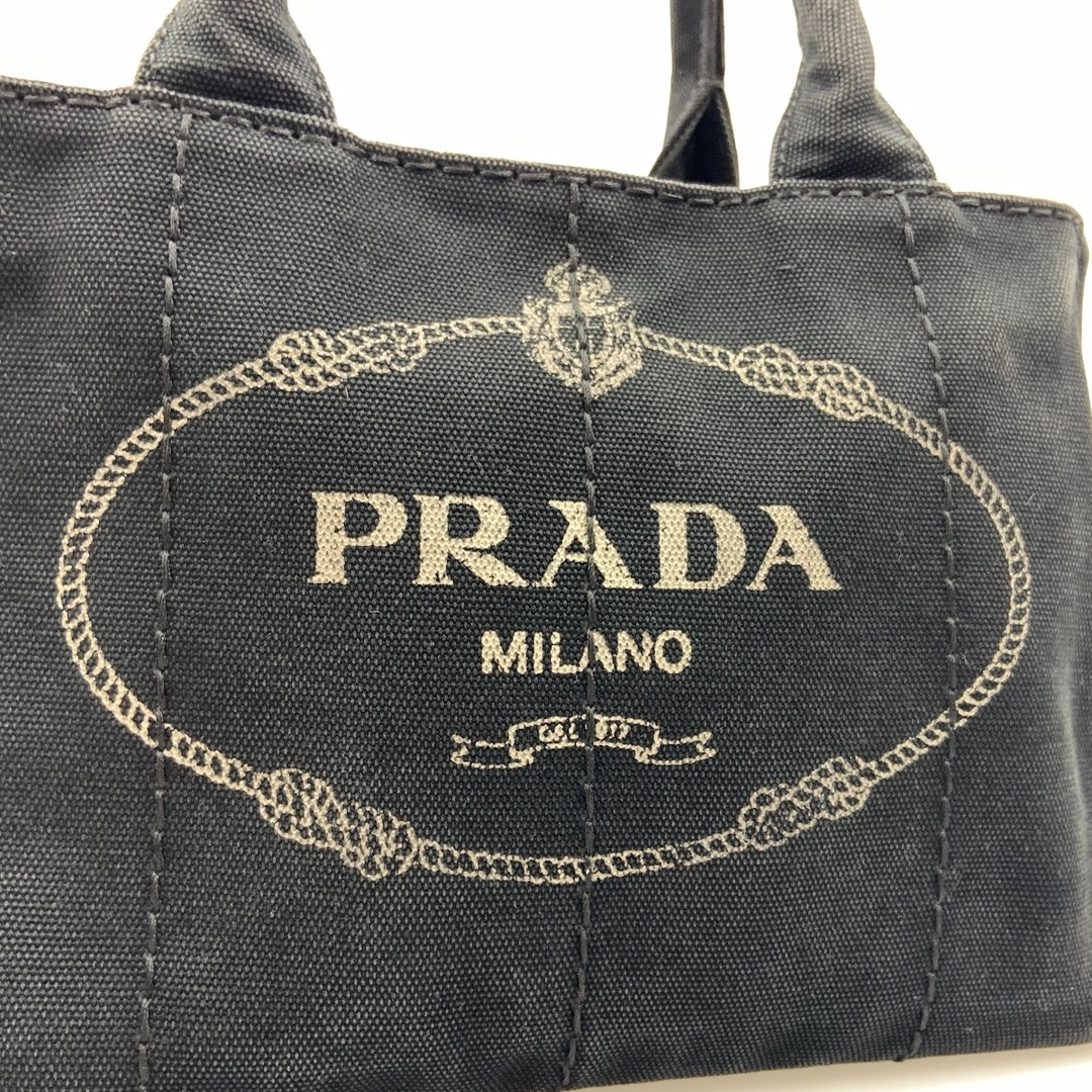 PRADA(プラダ)の〇〇PRADA プラダ ミニカナパ ハンドバッグ ブラック レディースのバッグ(その他)の商品写真
