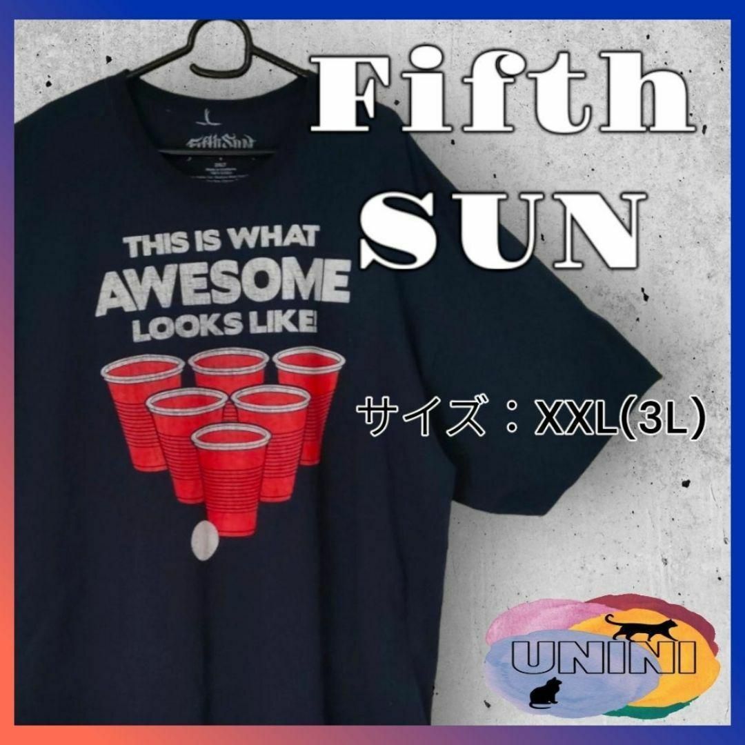 《アメリカ古着》Fifth SUN XXL 3L 2XL 大きいサイズ ① メンズのトップス(Tシャツ/カットソー(半袖/袖なし))の商品写真