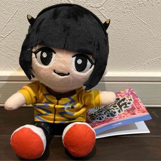 【新品未使用】あのちゃんの電電電波♪  ぬいぐるみ　あのちゃん　黄色(キャラクターグッズ)