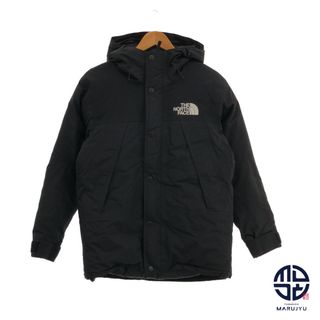 ザノースフェイス(THE NORTH FACE)のTHE NORTH FACE ザノースフェイス 黒 ブラック MOUNTAIN DOWN JACKET マウンテンダウンジャケット ND91930 ダウンコート アウター ユニセックス サイズXS アパレル 服(その他)