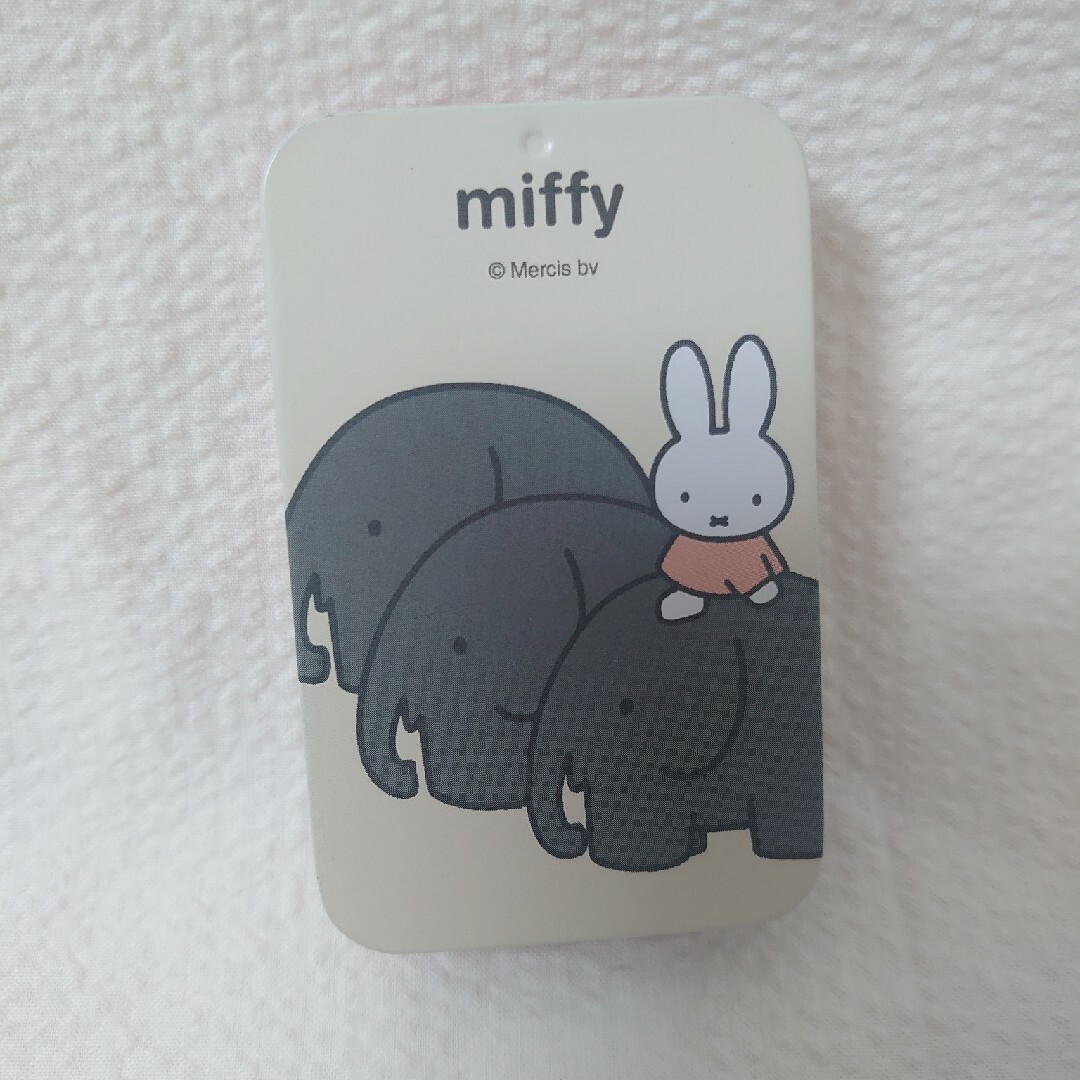 miffy(ミッフィー)の新品☆ディック・ブルーナ☆ミッフィー☆スライド缶メモ☆ぞう エンタメ/ホビーのおもちゃ/ぬいぐるみ(キャラクターグッズ)の商品写真