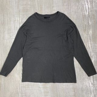 JUHA ダブルバインダー ロングスリーブ Tシャツ ロンT サイズ 4(Tシャツ/カットソー(七分/長袖))