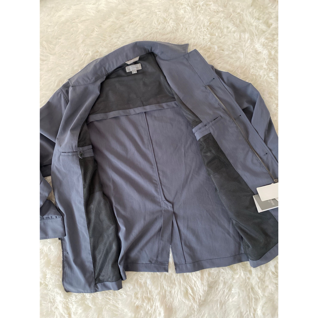 YUKI TORII INTERNATIONAL(ユキトリイインターナショナル)のYUKI TORII HOMME 風通し良い涼しげ 大きサイズ春夏アウター  メンズのジャケット/アウター(ノーカラージャケット)の商品写真