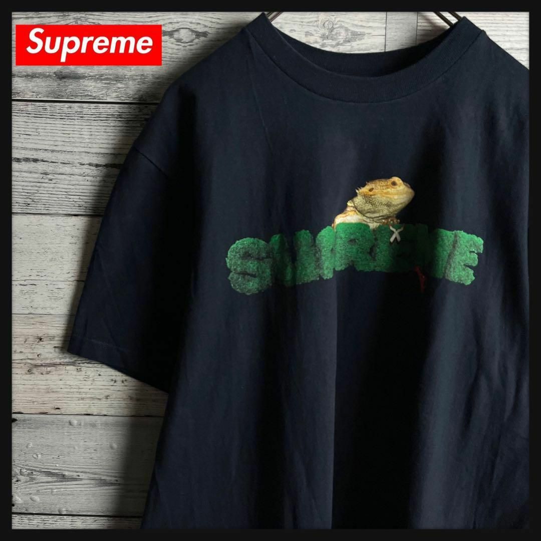 Supreme(シュプリーム)の【希少デザイン】シュプリーム☆即完売モデル入手困難Tシャツ　定番カラー メンズのトップス(Tシャツ/カットソー(半袖/袖なし))の商品写真