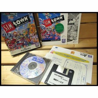 G②PC15 シムタウン for WINDOWS CD-ROM FD PCゲーム(PCゲームソフト)