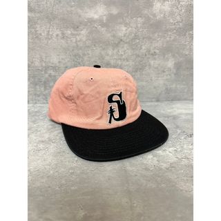 ステューシー(STUSSY)のステューシー ヴィンテージSロゴ ロープロ デニム キャップ(キャップ)