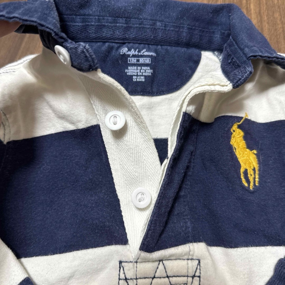 Ralph Lauren(ラルフローレン)のラルフローレン RALPH LAUREN ポロシャツ POLO ポロ キッズ キッズ/ベビー/マタニティのベビー服(~85cm)(Ｔシャツ)の商品写真