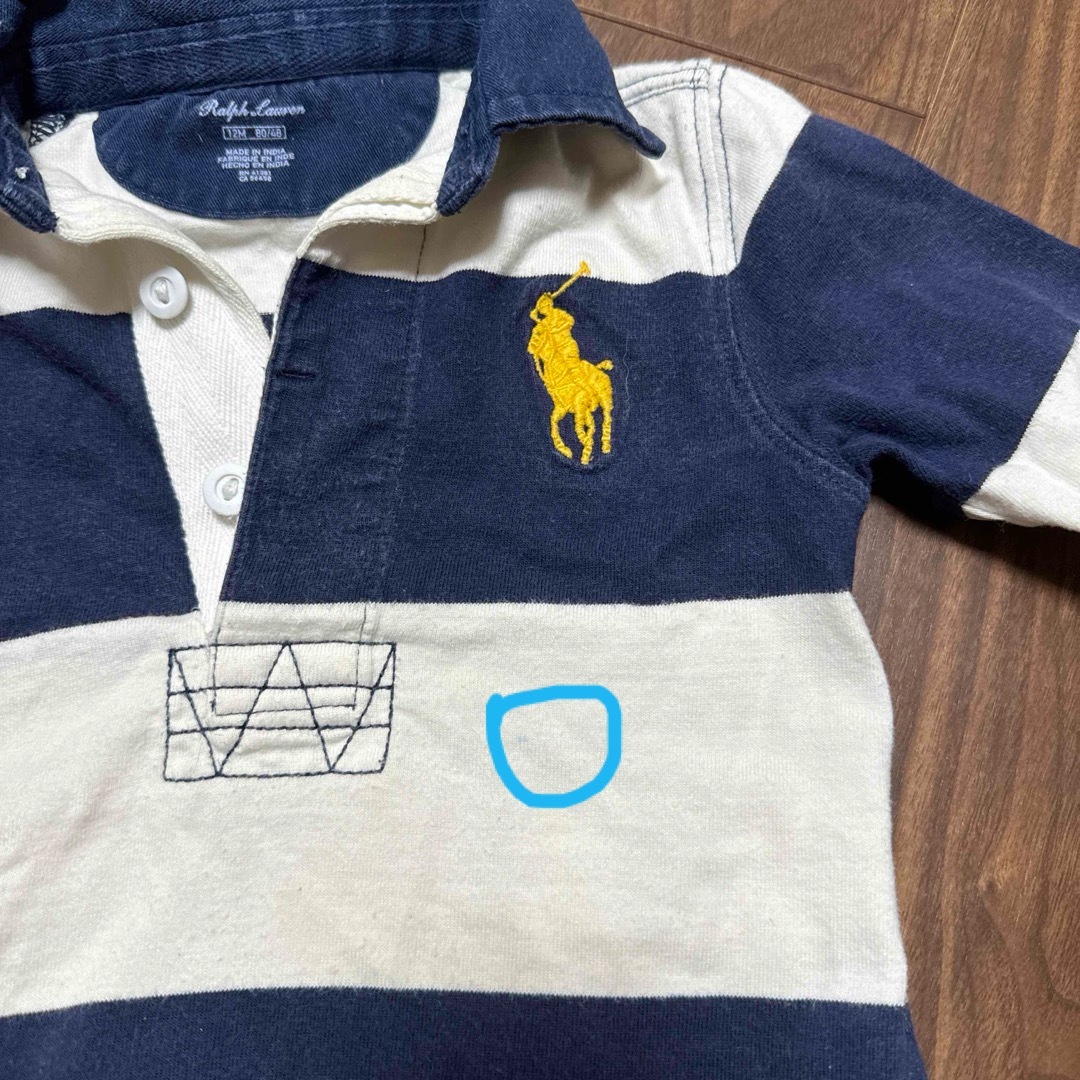 Ralph Lauren(ラルフローレン)のラルフローレン RALPH LAUREN ポロシャツ POLO ポロ キッズ キッズ/ベビー/マタニティのベビー服(~85cm)(Ｔシャツ)の商品写真