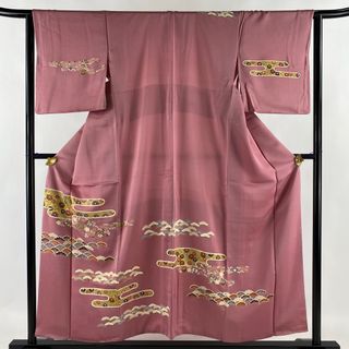 訪問着 身丈155cm 裄丈64cm 正絹 美品 秀品 【中古】(着物)