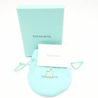 ティファニー(Tiffany & Co.)の美品 TIFFANY＆Co. ティファニー ダイヤモンド バイ ザ ヤード リング 14号 Au750 K18 チェーンリング レディース AT262W1 (リング(指輪))