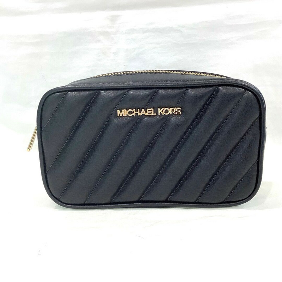 Michael Kors(マイケルコース)のマイケルコース（MICHAEL KORS） ショルダーバッグ レザー BLK 35T0GXOC1L ブラック【中古】KB-8304 レディースのバッグ(ショルダーバッグ)の商品写真