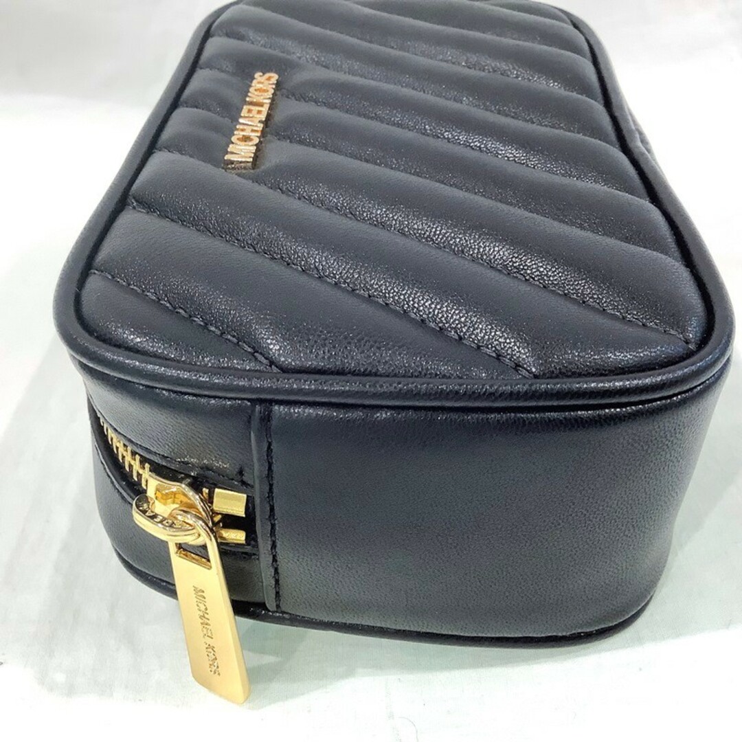 Michael Kors(マイケルコース)のマイケルコース（MICHAEL KORS） ショルダーバッグ レザー BLK 35T0GXOC1L ブラック【中古】KB-8304 レディースのバッグ(ショルダーバッグ)の商品写真