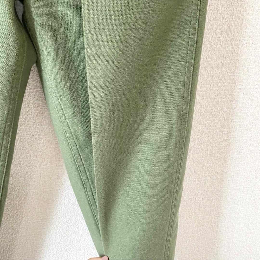 Shinzone(シンゾーン)のTHE SHINZONE BAKER PANTS P0 KHAKI カーキ レディースのパンツ(カジュアルパンツ)の商品写真