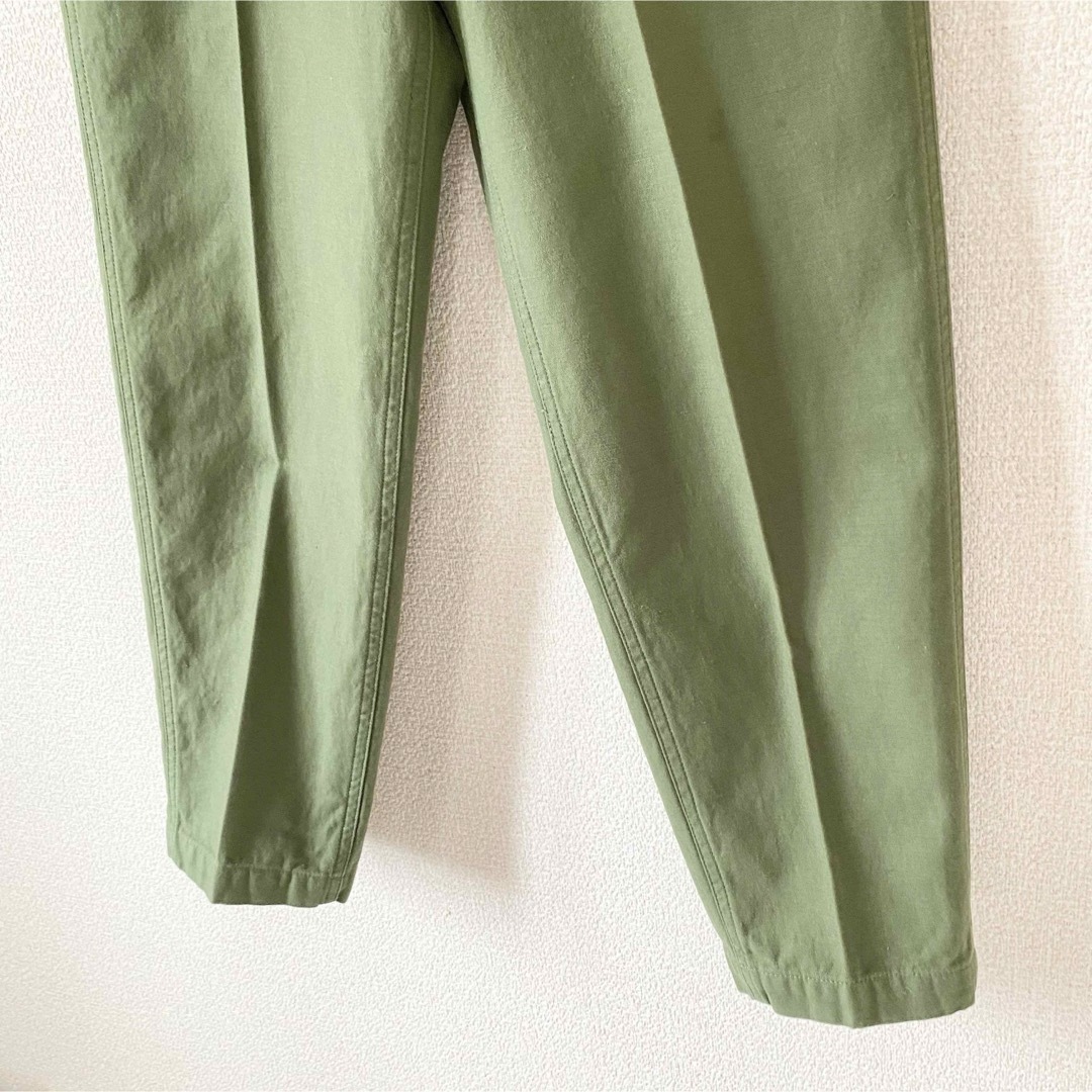 Shinzone(シンゾーン)のTHE SHINZONE BAKER PANTS P0 KHAKI カーキ レディースのパンツ(カジュアルパンツ)の商品写真