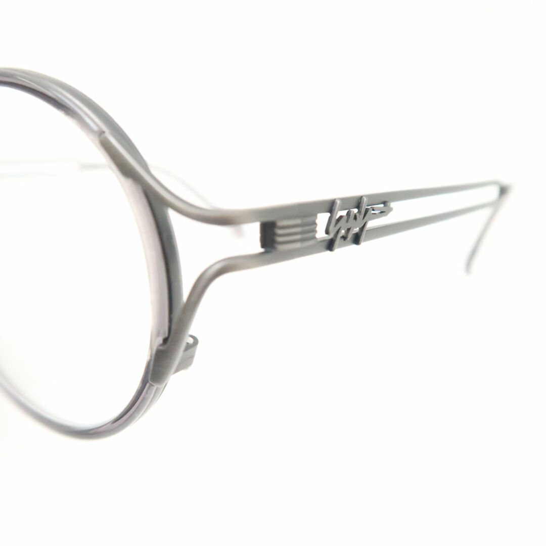 Yohji Yamamoto(ヨウジヤマモト)の美品 YOHJIYAMAMOTO ヨウジヤマモト 19-0052-2 メガネ 眼鏡 49□22 138 アイウェア レディース AY5475C  レディースのファッション小物(サングラス/メガネ)の商品写真