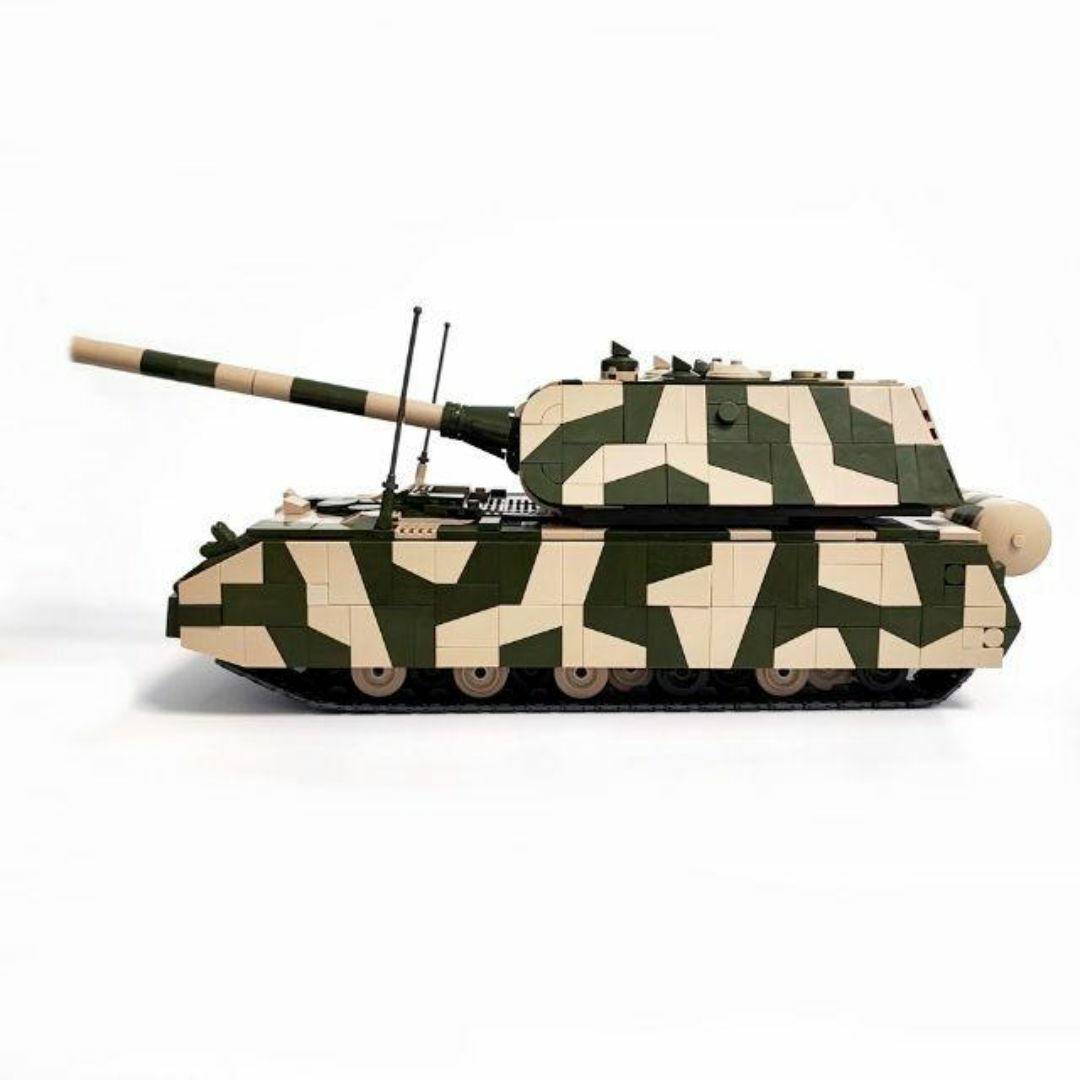 ドイツ 超重戦車マウス ブロック戦車 2930PCS ESシリーズ エンタメ/ホビーのおもちゃ/ぬいぐるみ(模型/プラモデル)の商品写真