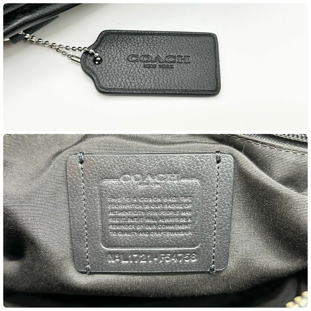 COACH(コーチ)のX458【美品】コーチ／トートバッグ　ビジネス　メトロポリタン　レザー　ブラック メンズのバッグ(トートバッグ)の商品写真