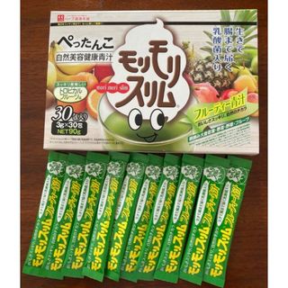 モリモリスリム　フルーティー青汁　10本(ダイエット食品)