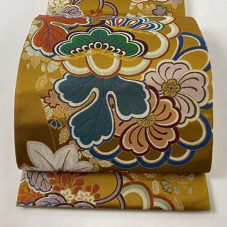 袋帯 美品 名品 六通 正絹 【中古】(帯)