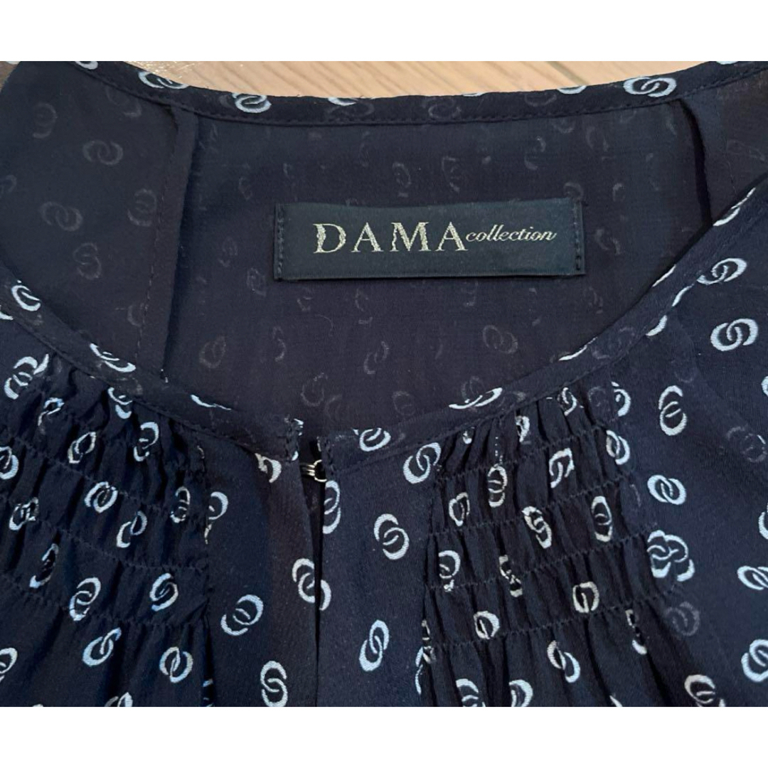 ダーマコレクション　DAMA collection シルク　膝上丈　ワンピース レディースのワンピース(ひざ丈ワンピース)の商品写真