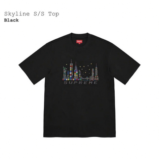 シュプリーム(Supreme)のSupreme Skyline S/S Top "Black" L(Tシャツ/カットソー(半袖/袖なし))