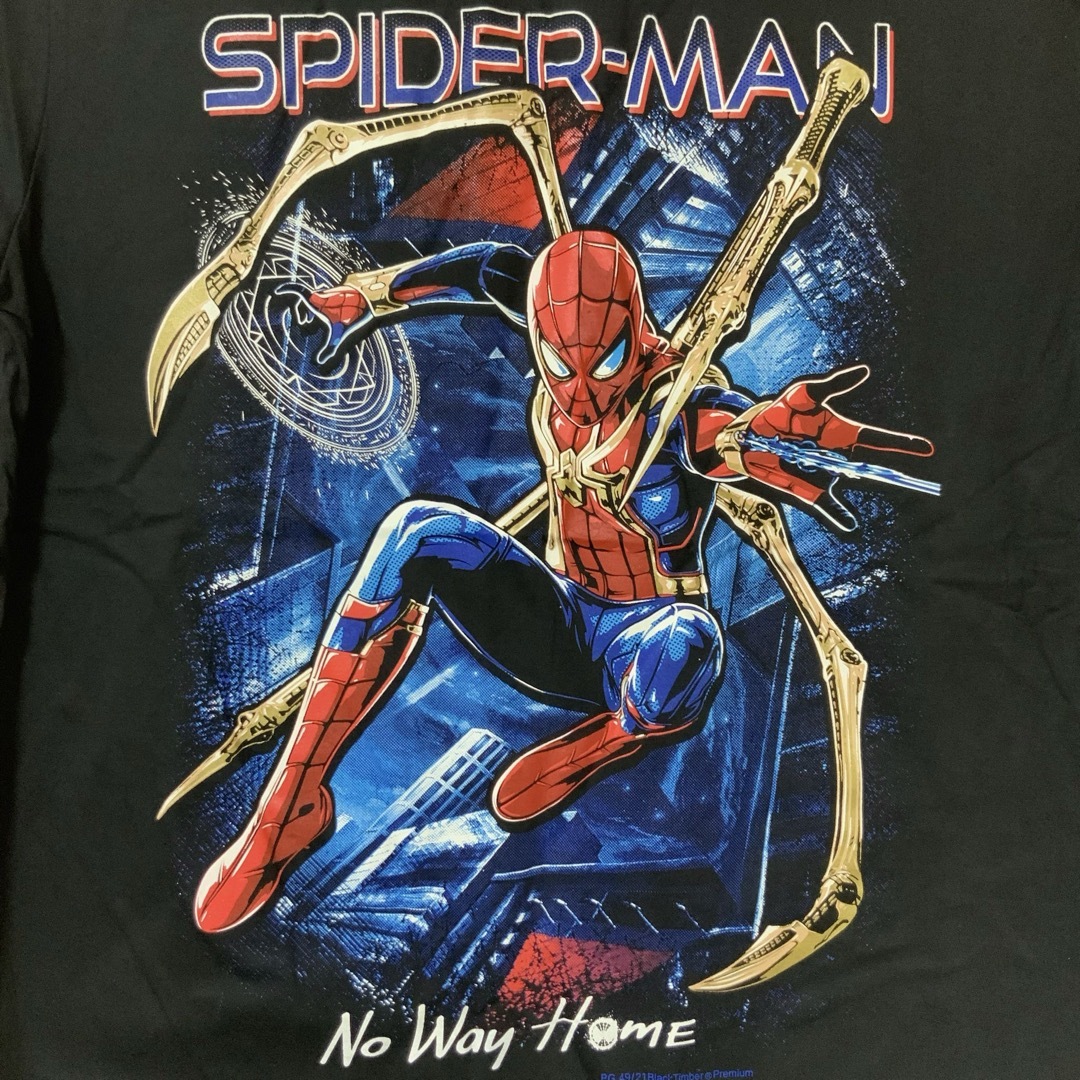 スパイダーマン  No Way Home Tシャツ　XLサイズ メンズのトップス(Tシャツ/カットソー(半袖/袖なし))の商品写真