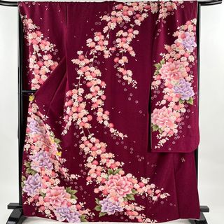 振袖 身丈167cm 裄丈69.5cm 正絹 美品 名品 【中古】(着物)