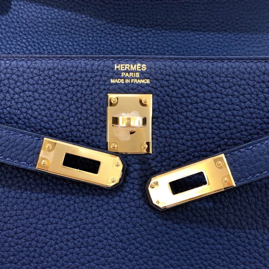 Hermes(エルメス)の　エルメス HERMES ケリー25 内縫い B刻 (2023年製) ブルーサフィール　ゴールド金具  トゴ　 レディース ハンドバッグ レディースのバッグ(ハンドバッグ)の商品写真