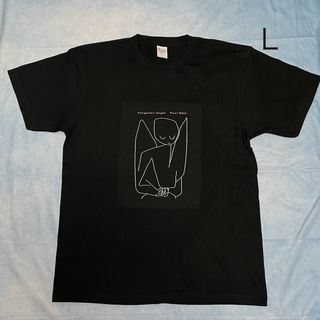 パウル・クレー　忘れっぽい天使　綿5.6オンスTシャツ Lサイズ黒　SMLも有り(Tシャツ/カットソー(半袖/袖なし))