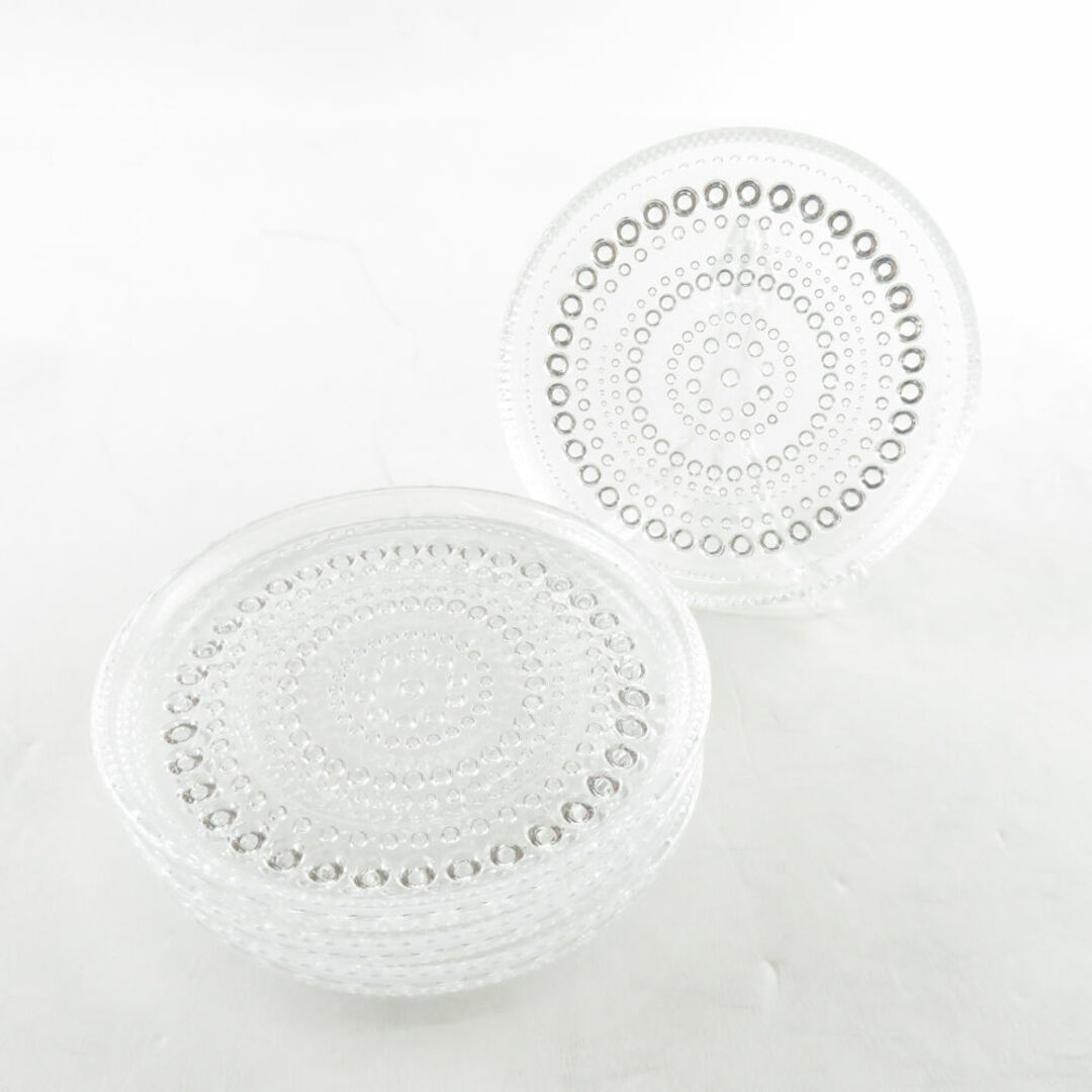 iittala(イッタラ)の美品 iittala イッタラ カステヘルミ 小皿 4枚 10cmプレートセット ミニトレイ 廃盤 北欧 SU6720T  インテリア/住まい/日用品のキッチン/食器(食器)の商品写真