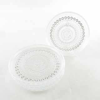 イッタラ(iittala)の美品 iittala イッタラ カステヘルミ 小皿 4枚 10cmプレートセット ミニトレイ 廃盤 北欧 SU6720T (食器)