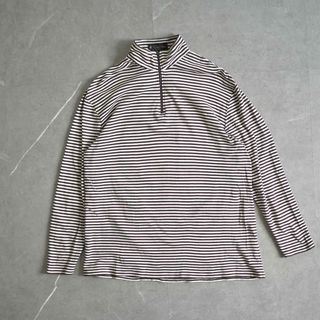 ブルックスブラザース(Brooks Brothers)のBrooks Brothers ハーフジップ カットソー Mサイズ(Tシャツ/カットソー(七分/長袖))