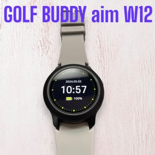 GOLF BUDDY aim W12 ゴルフGPS Watch 時計型 距離計