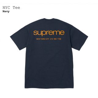 Supreme - Supreme Nyc Tee "Navy" L