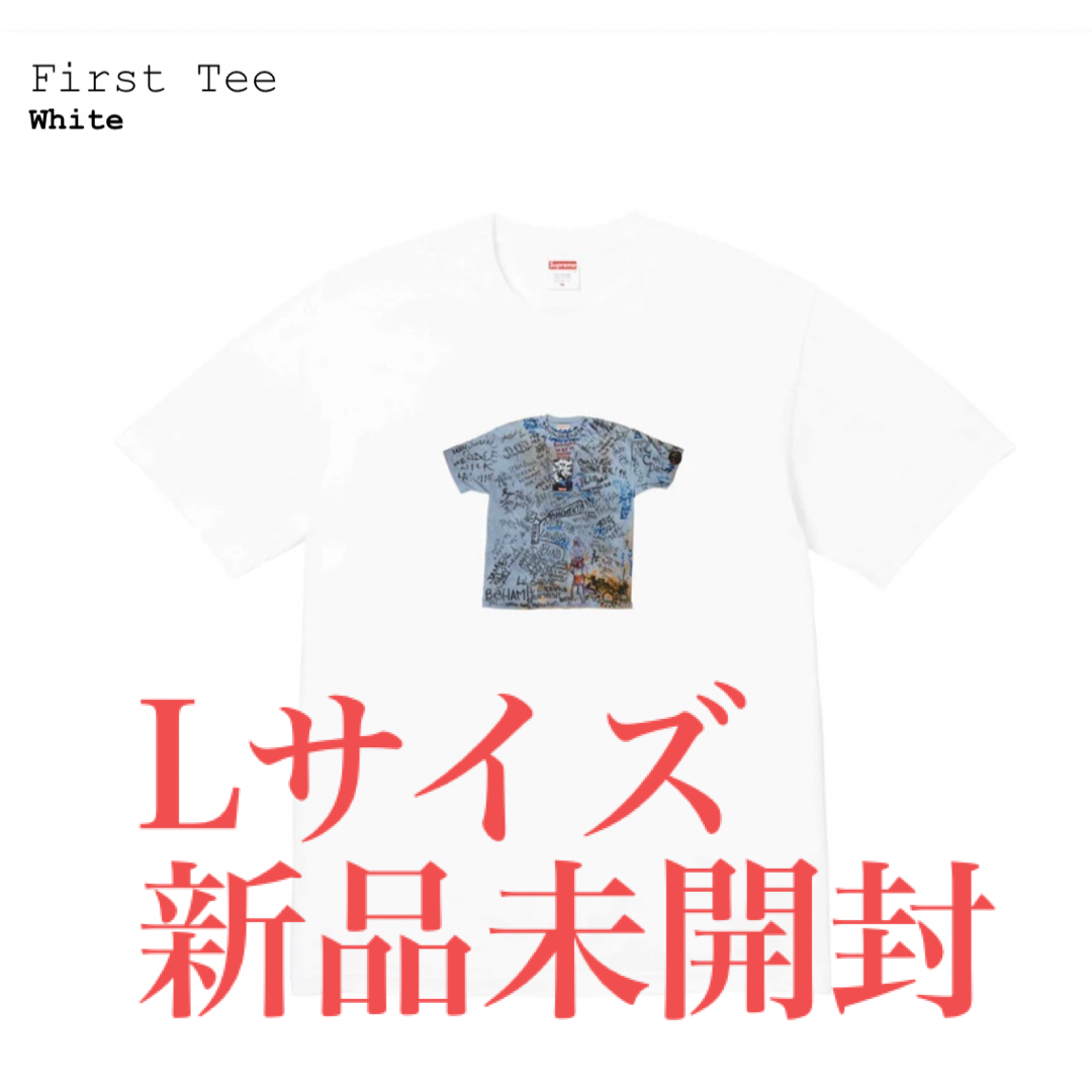 Supreme(シュプリーム)のSupreme First Tee White Lサイズ 30th 新品 メンズのトップス(Tシャツ/カットソー(半袖/袖なし))の商品写真