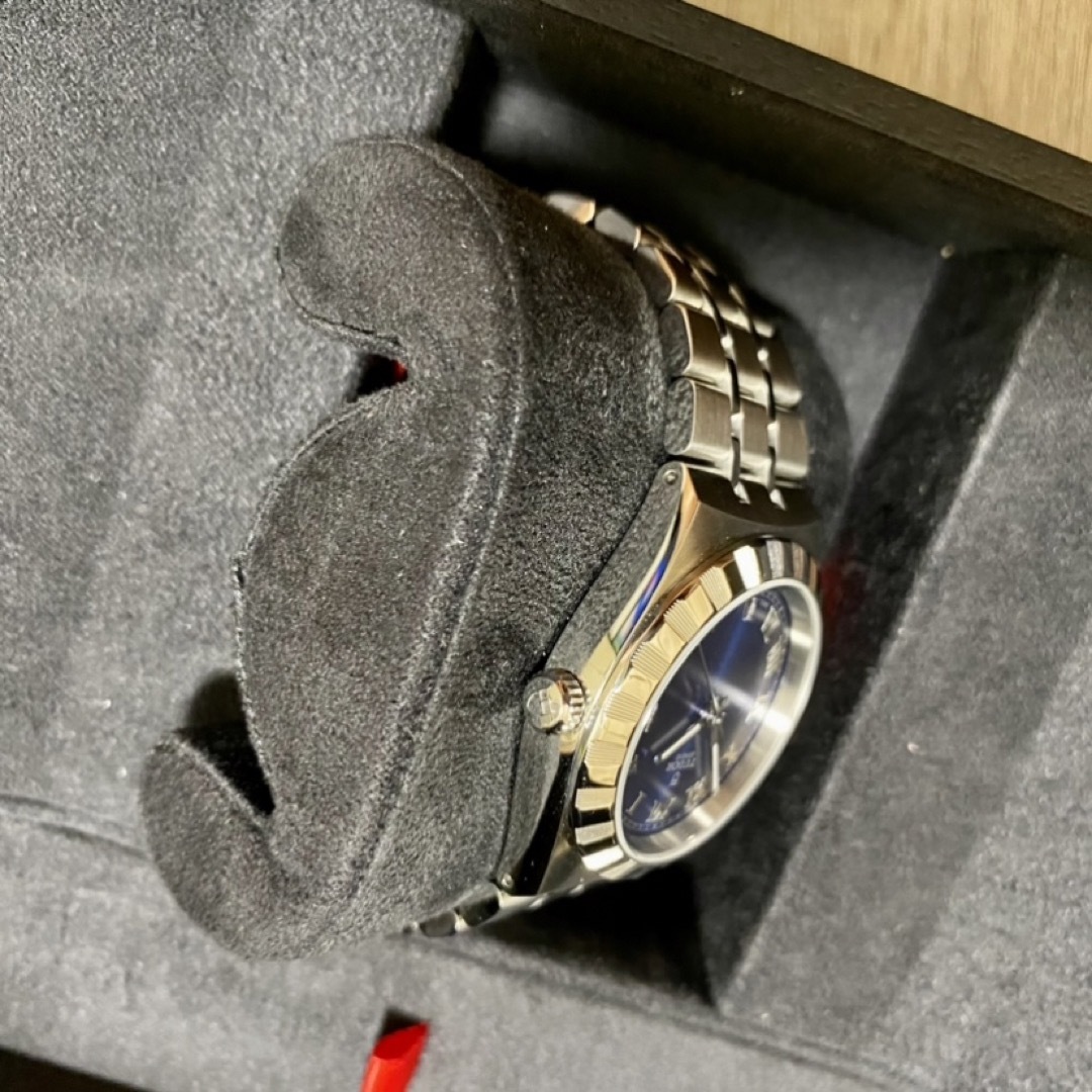 Tudor(チュードル)の美品 チューダー 28400 ロイヤル ラグスポ　ボーイズ　ブルー文字盤 メンズの時計(腕時計(アナログ))の商品写真