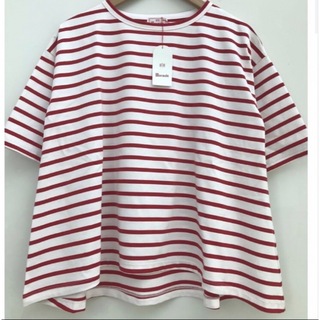 マオメイド　ボーダーAラインティシャツ(Tシャツ/カットソー(半袖/袖なし))