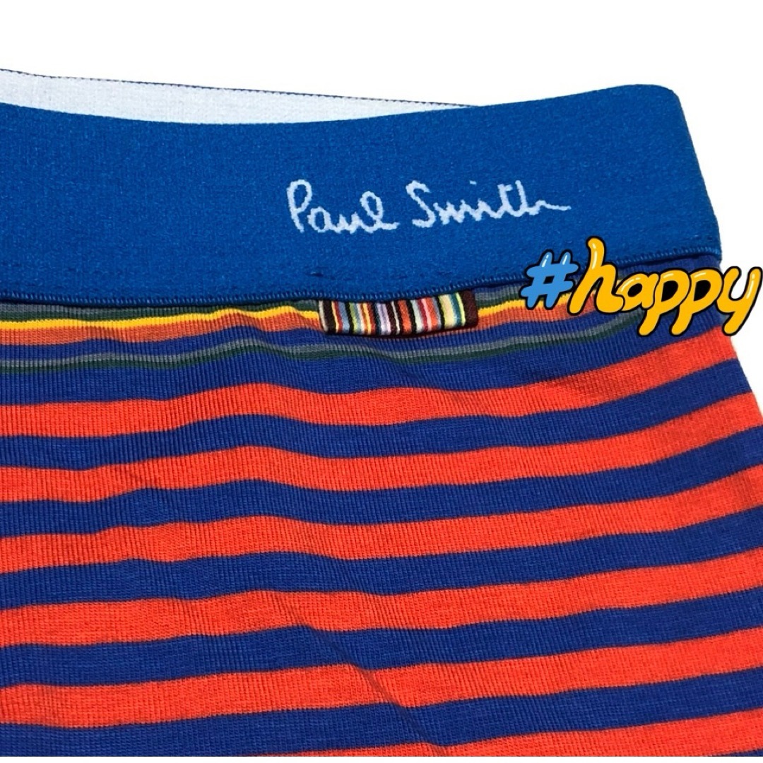 Paul Smith(ポールスミス)の新品★ポールスミス★Mサイズ★ショート★ボクサー★トランクス★ブルー★4338 メンズのアンダーウェア(ボクサーパンツ)の商品写真