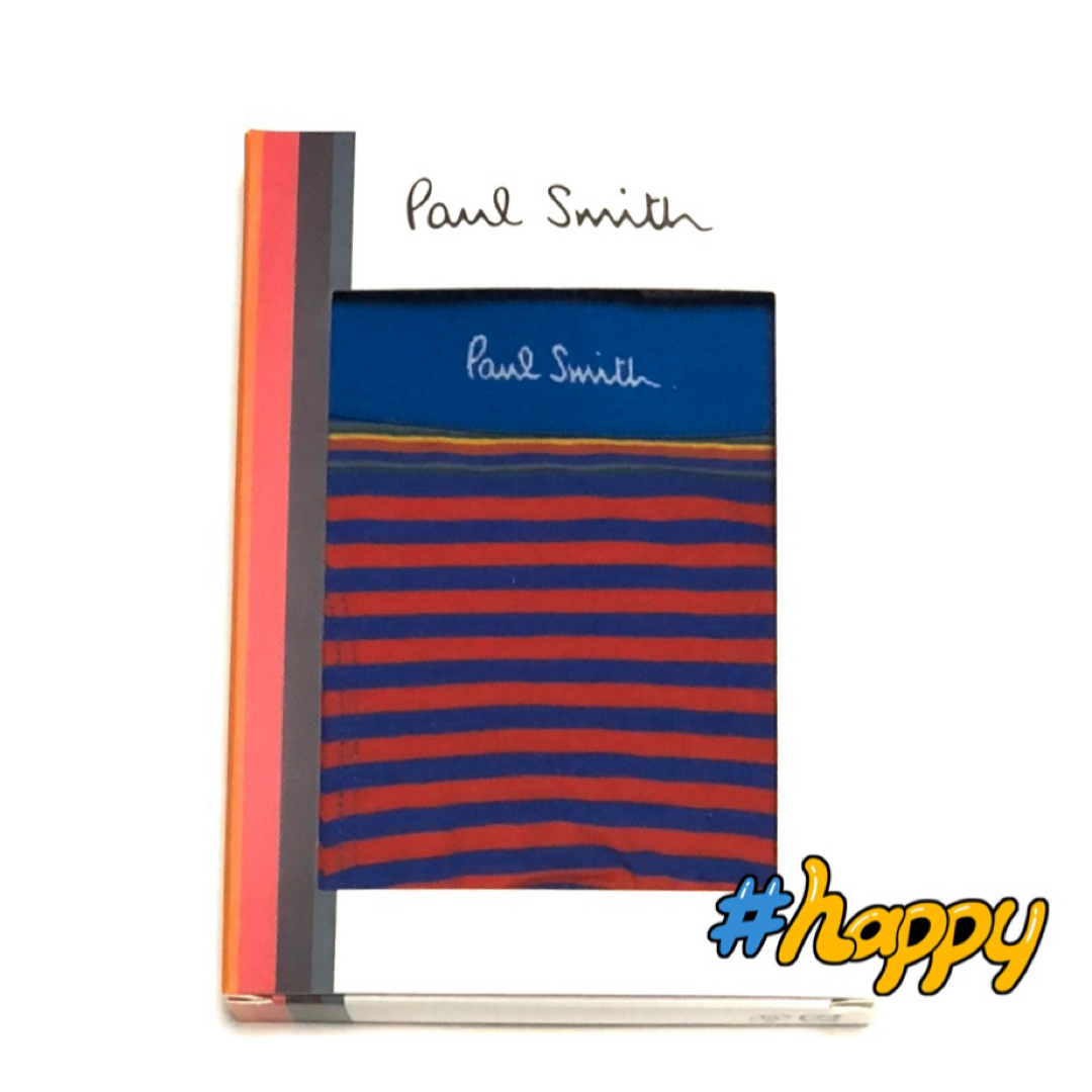 Paul Smith(ポールスミス)の新品★ポールスミス★Mサイズ★ショート★ボクサー★トランクス★ブルー★4338 メンズのアンダーウェア(ボクサーパンツ)の商品写真