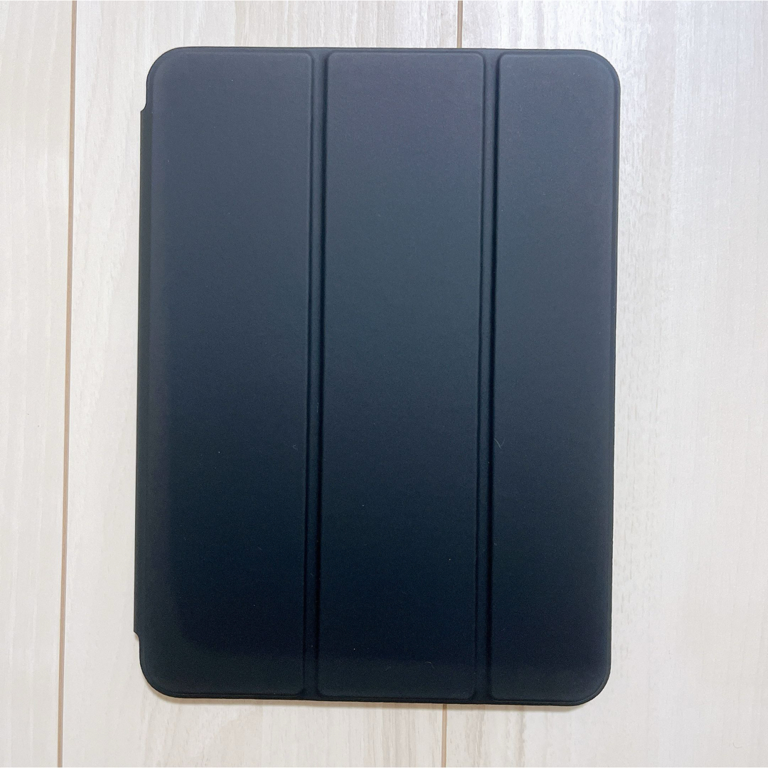 iPad 10世代 ケース 10.9インチ 黒 ブラック PU 軽量 耐衝撃 スマホ/家電/カメラのスマホアクセサリー(iPadケース)の商品写真