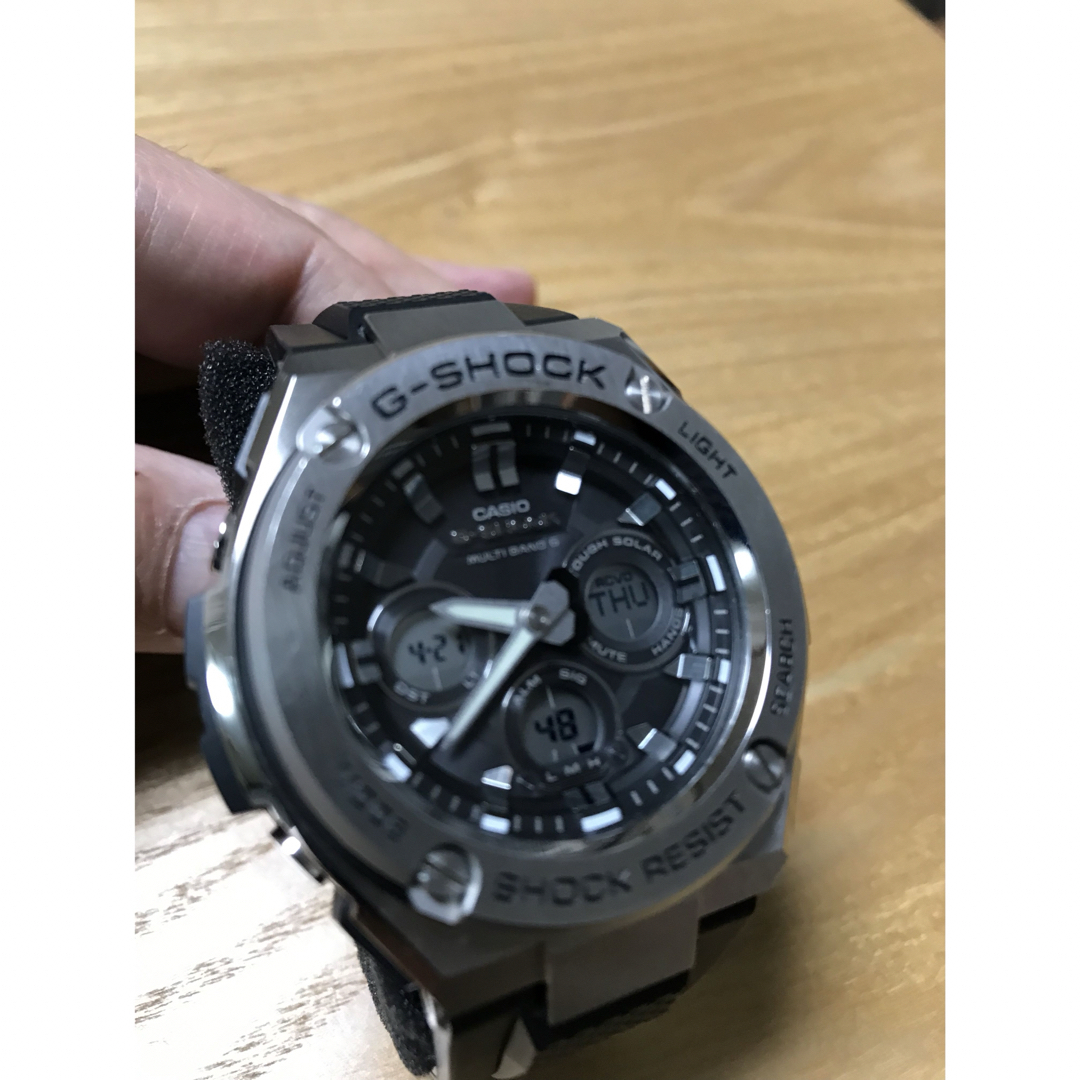 G-SHOCK(ジーショック)の【白い替ベルト付❗️】G-SHOCK G-STEEL GST-W310-1AJF メンズの時計(腕時計(アナログ))の商品写真