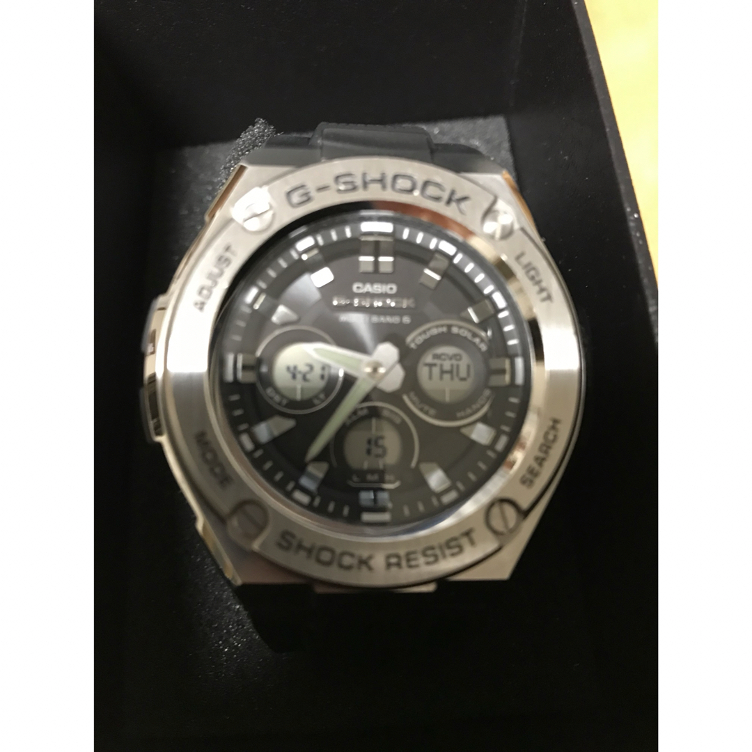 G-SHOCK(ジーショック)の【白い替ベルト付❗️】G-SHOCK G-STEEL GST-W310-1AJF メンズの時計(腕時計(アナログ))の商品写真