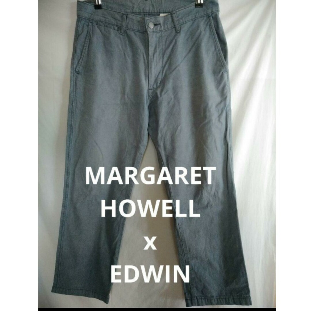 MARGARET HOWELL(マーガレットハウエル)のMARGET HOWELL x EDWIN コラボワークパンツ❗ メンズのパンツ(ワークパンツ/カーゴパンツ)の商品写真