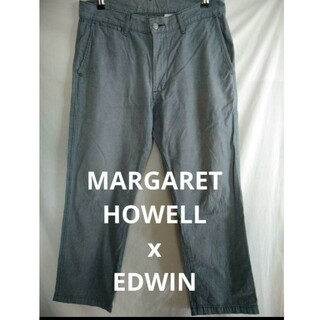 マーガレットハウエル(MARGARET HOWELL)のMARGET HOWELL x EDWIN コラボワークパンツ❗(ワークパンツ/カーゴパンツ)