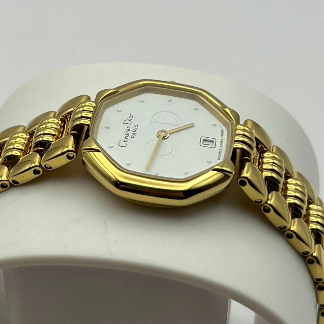 Christian Dior(クリスチャンディオール)の希少 Christian Dior オクタゴン　レディース腕時計　D48-153 メンズの時計(その他)の商品写真