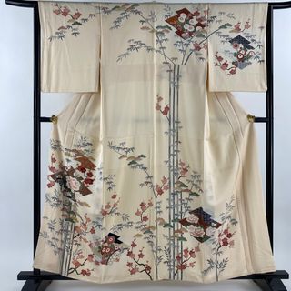 訪問着 身丈159cm 裄丈65cm 正絹 秀品 【中古】(着物)