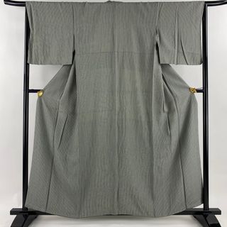 小紋 身丈159cm 裄丈65.5cm 正絹 美品 秀品 【中古】(着物)